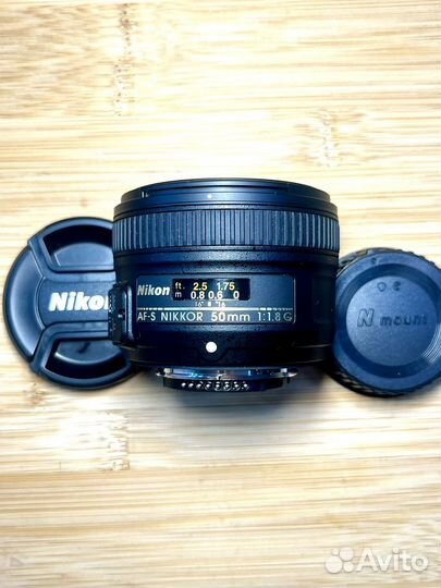 Nikon 50mm 1.8 G как новый