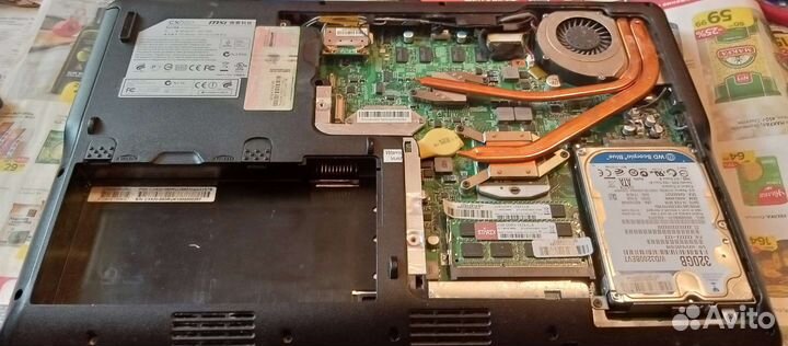 Ноуты разбор Asus, HP, Toshiba, dexp, Dns