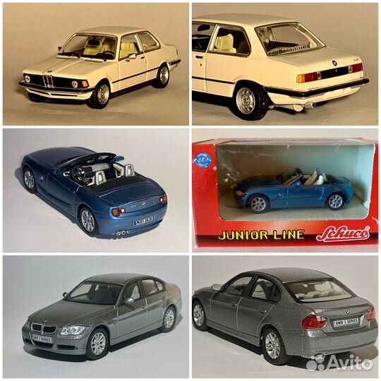 Коллекционные модели BMW 1:43