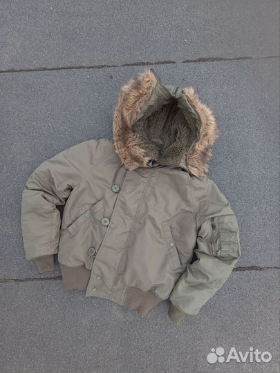 N2b Mil tec укороченная парка/бомбер size S-M