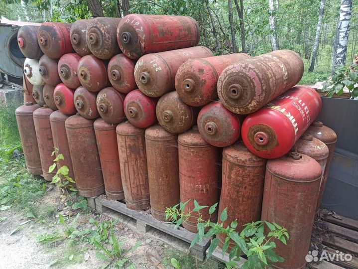 Газовый Баллон б/у бракованные + оп-35 оп-50