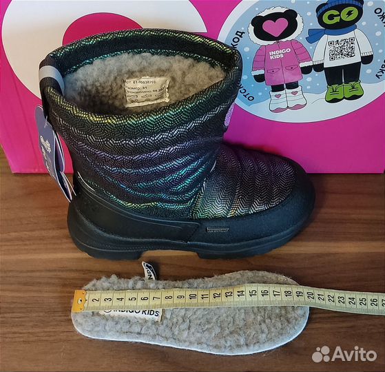 Новые зимние мембранные сапоги для девочек