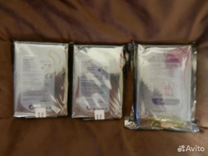 Жесткие диски Seagate и Western Digital