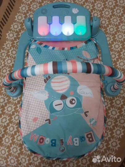 Развивающий коврик BabyGo с пианино