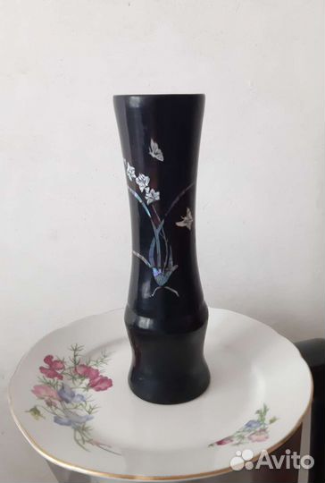 Ваза тиковое дерево,Вьетнам времён СССР