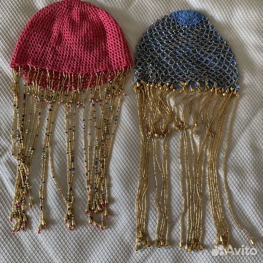 Пояс для восточных танцев и шапочки