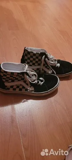 Кеды vans высокие