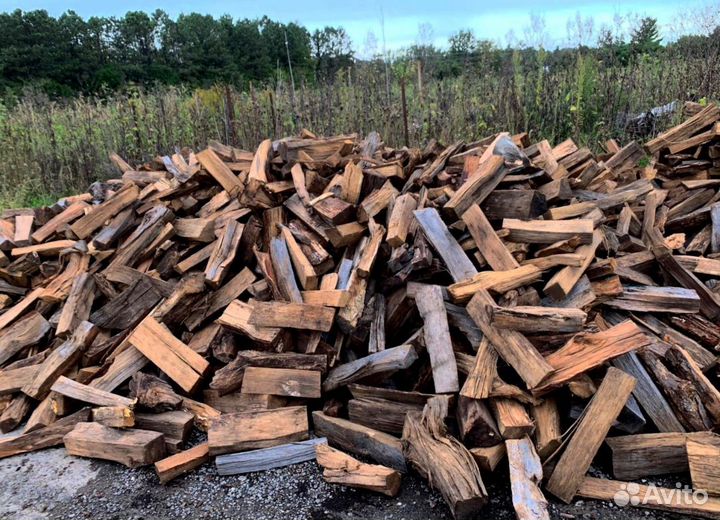 Дрова в чурках