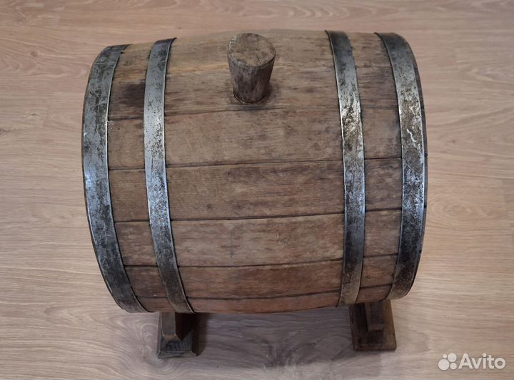 Бочка дубовая 20 литров Б/У