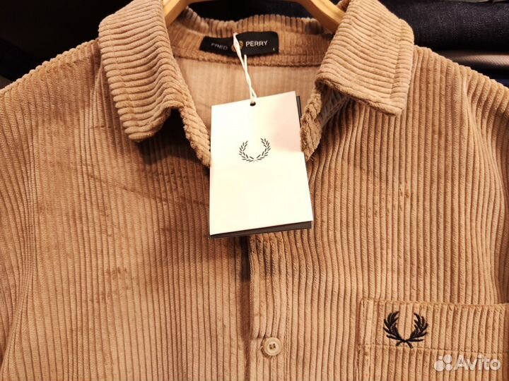 Вельветовая рубашка Fred Perry