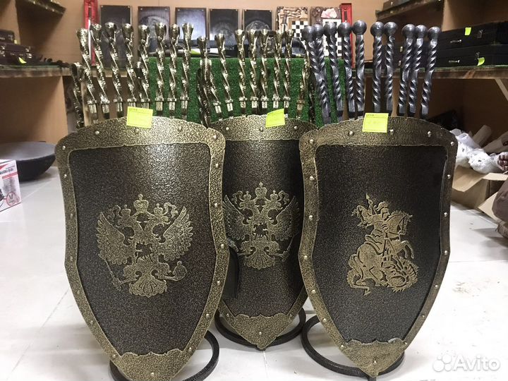 Шампура с подставкой