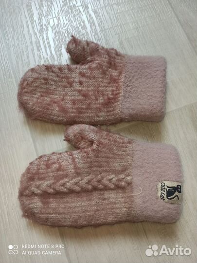 Варежки ребёнку 3пары 4-6лет