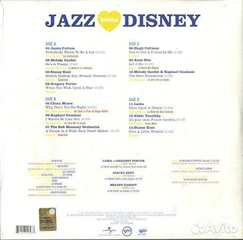 Various Artists - Jazz Loves Disney (2LP)