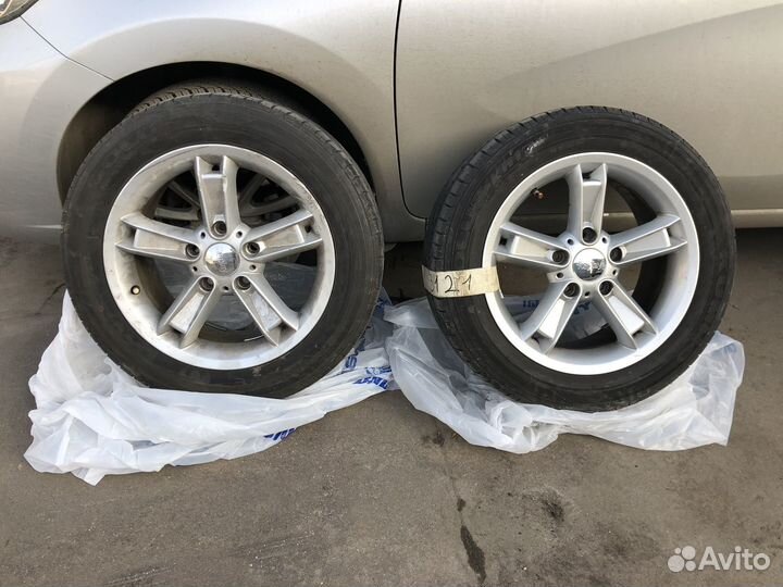 Комплект летних колес с дисками 205/55 r16 5х120