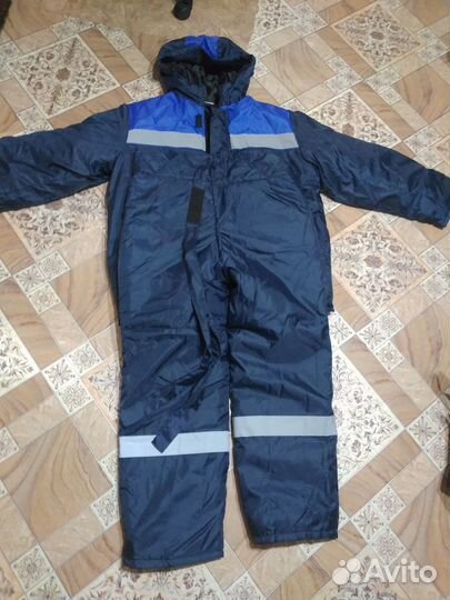 Костюм рабочий мужской зимний размер 52-54