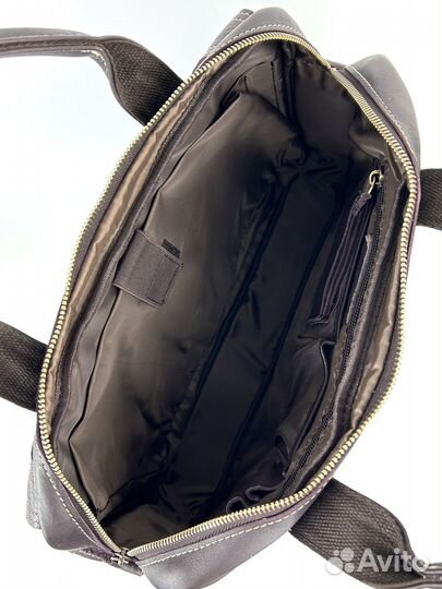 Мужская кожаная сумка для документов