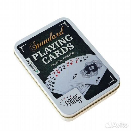 Карты пластиковые Poker range 2 колоды 54 листа