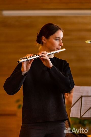 Уроки флейты, сольфеджио