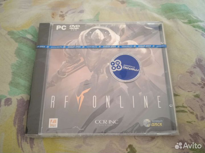 Раритет: RF Online (официальный dvd диск, 2007 г.)