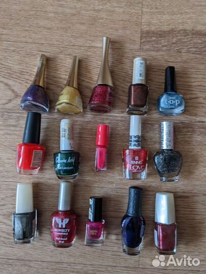 Лак для ногтей пакетом