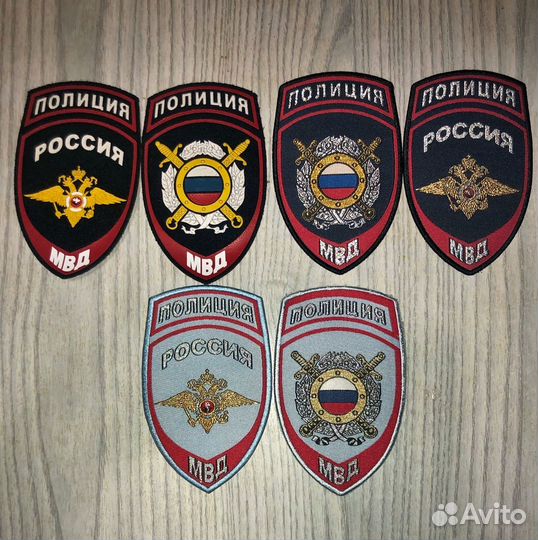 Шевроны, погоны, нашивки Полиция
