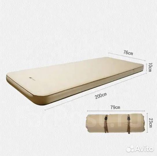 4107 Матрас Самонадувающийся Chanodug 200х76х10см