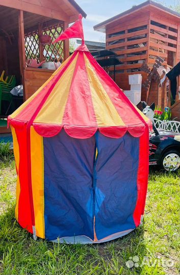 Палатка икея цирк +шарики+мяч
