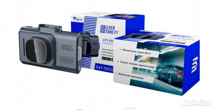 Видеорегистратор + радар SilverStone F1 CityScanne