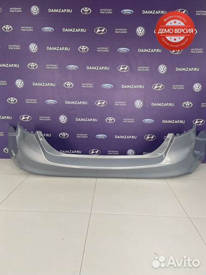 Бампер Задний Ford Focus 3 светло серый 5BNX