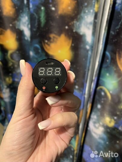 Беспроводной блок питания для тату машинки