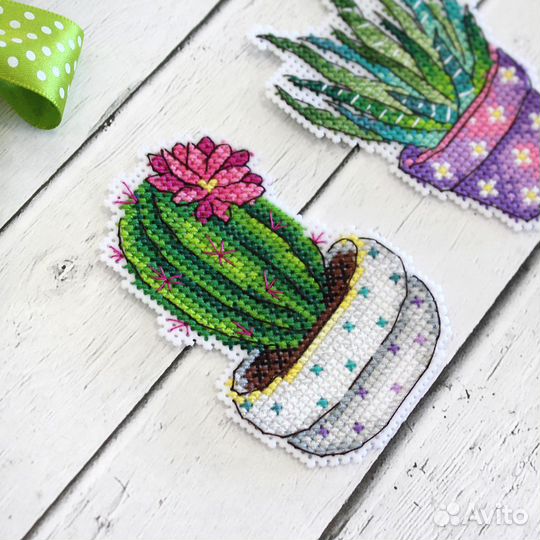 Р-419 Набор для вышивания на пластиковой канве мп
