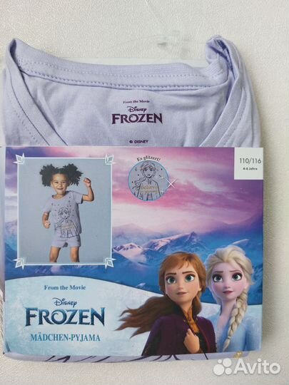 Комплект (футболка+шорты) на девочку 110/116