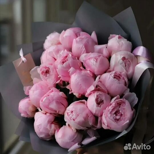 Цветы пионы