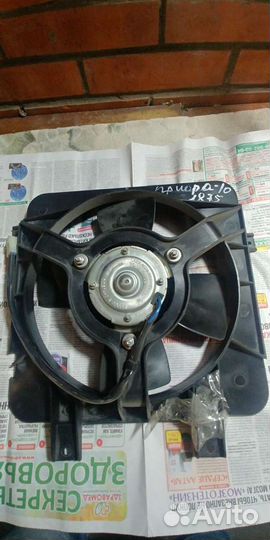 Вентилятор радиатора Приора
