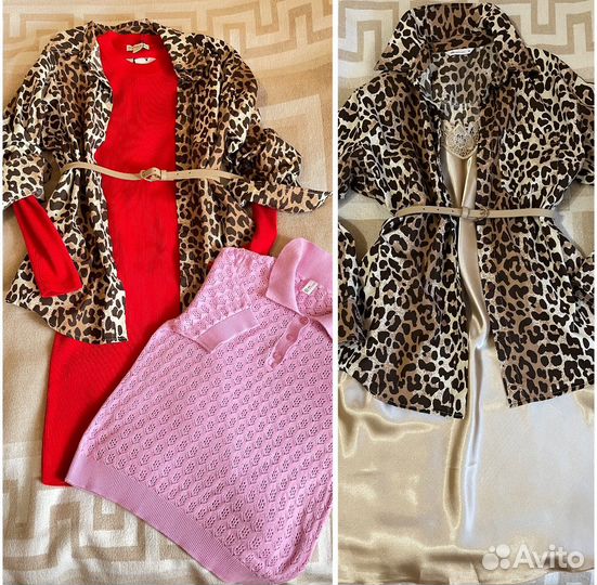 Рубашка,2платья,поло,ремень-вещи новые пакетом