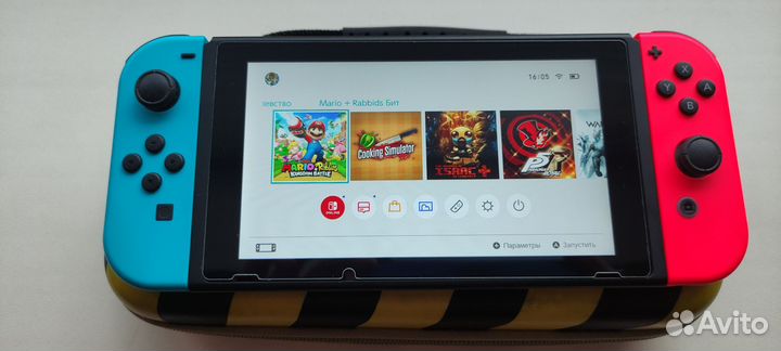 Портативная игровая приставка nintendo switch