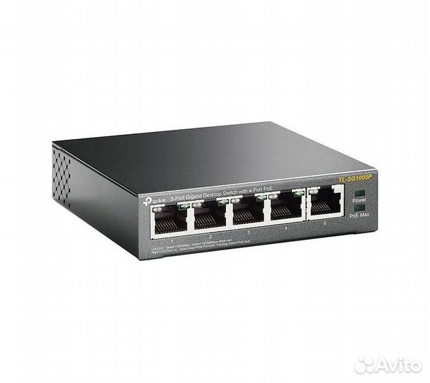 Коммутатор TP-Link TL-SG1005P неуправляемый