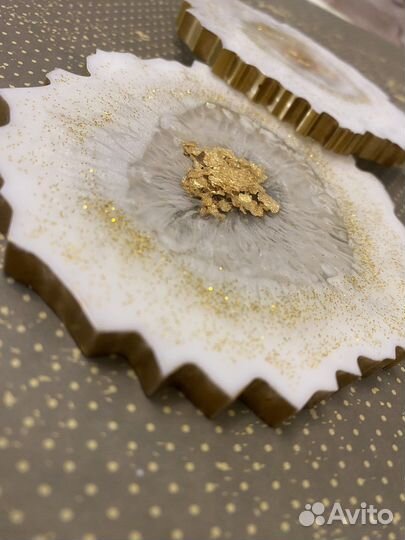 Подстаканники из эпоксидной смолы