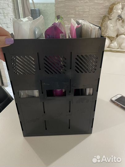 Подставка для бумаг трехсекционная