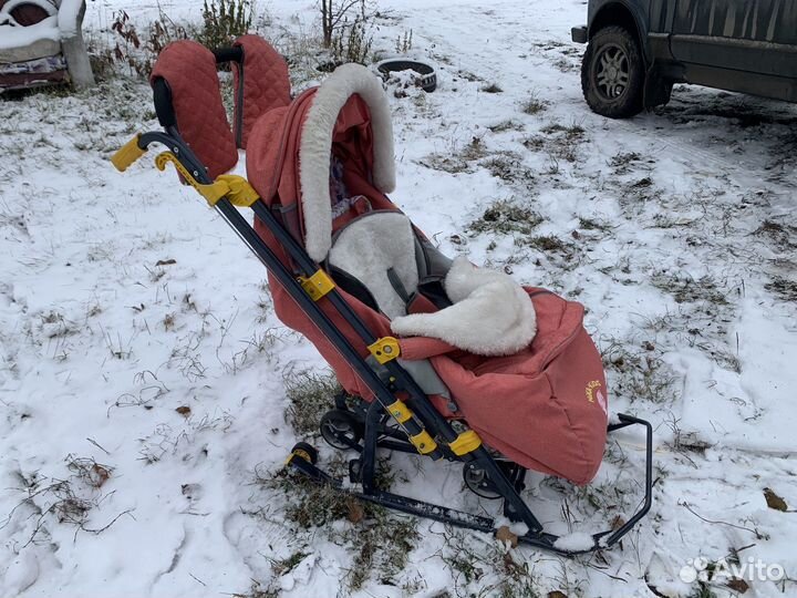 Коляска санки Ника 7-3