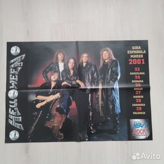 Плакаты западных рок и метал групп