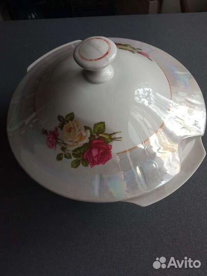 Супница СССР перламутр