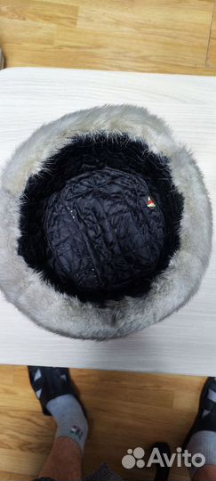 Норковая шапка мужская 59 размер