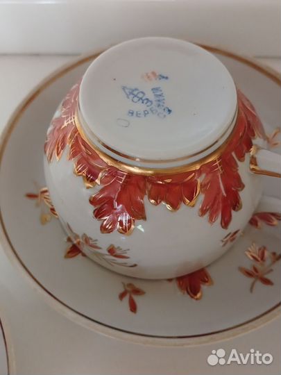 Чайная пара вербилки СССР