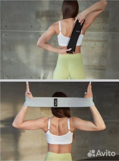 Эспандеры тканевые. Разнообразие цветов