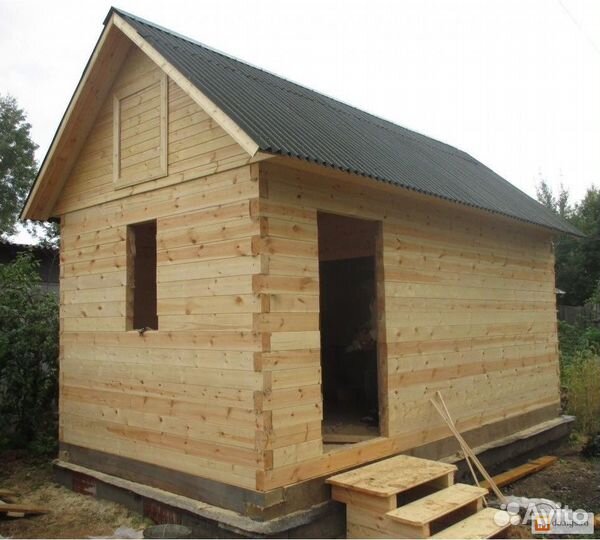 Баня из бруса