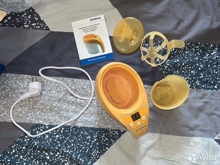 Подогреватель стерилизатор для бутылочек maman