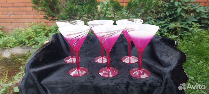 Старые вещи Б/У Коктейльные бокалы