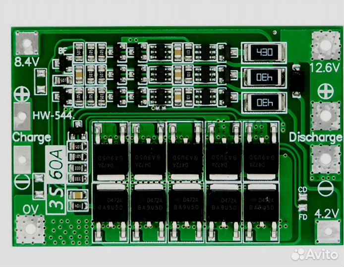 Плата защиты bms