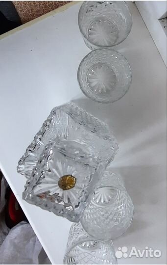Хрустальный набор чехия